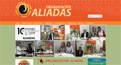 Desktop Screenshot of aliadasencadena.org